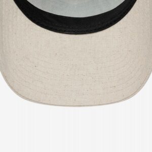 Boné New Era Patch Linen E-Frame 9FORTY Bege