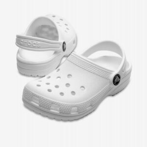 Sandálias Crocs Classic Kids Brancas