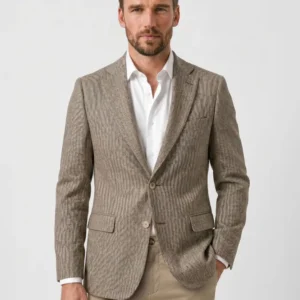 Blazer Espinha Camel