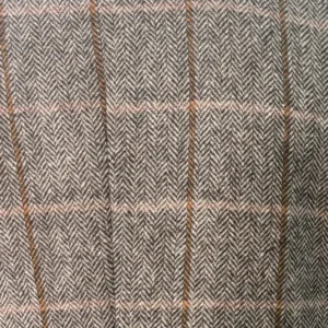 Blazer Espinha Cinza com Quadros