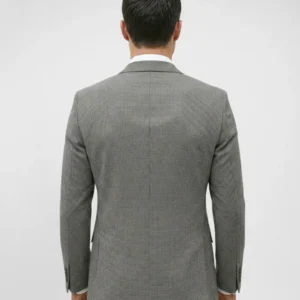 Blazer Pied Poule Camel