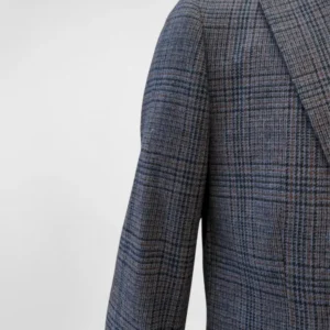 Blazer Principe de Gales Azul