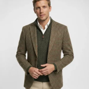 Blazer Xadrez Verde