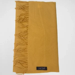 Cachecol Liso Amarelo