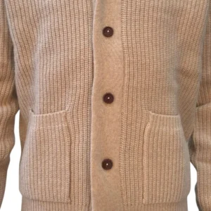 Cardigan de Lã Bege