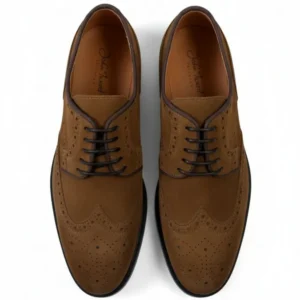 Sapato Brogue Camel