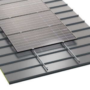 Suporte para telhado chapa sandwich com perfis - Kits estrutura | Solarshop