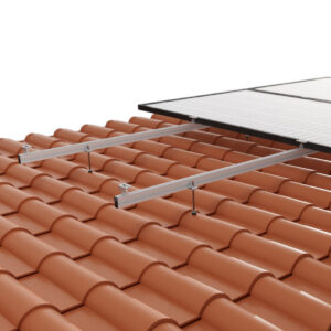 Kit Suporte para telhado c/ espigão de inóx 250mm - Kits estrutura | Solarshop