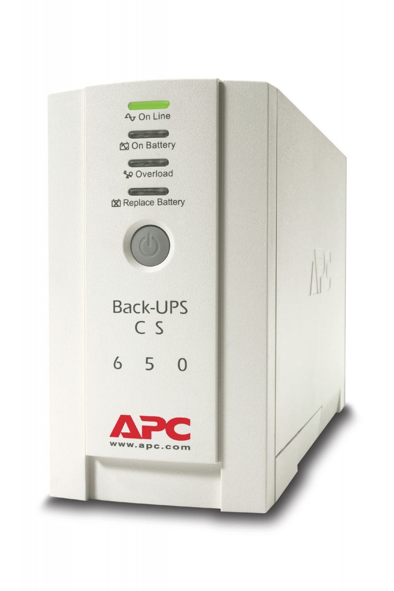 APC Back-UPS Standby (Offline) 650 VA 400 W 4 AC outlet(s)