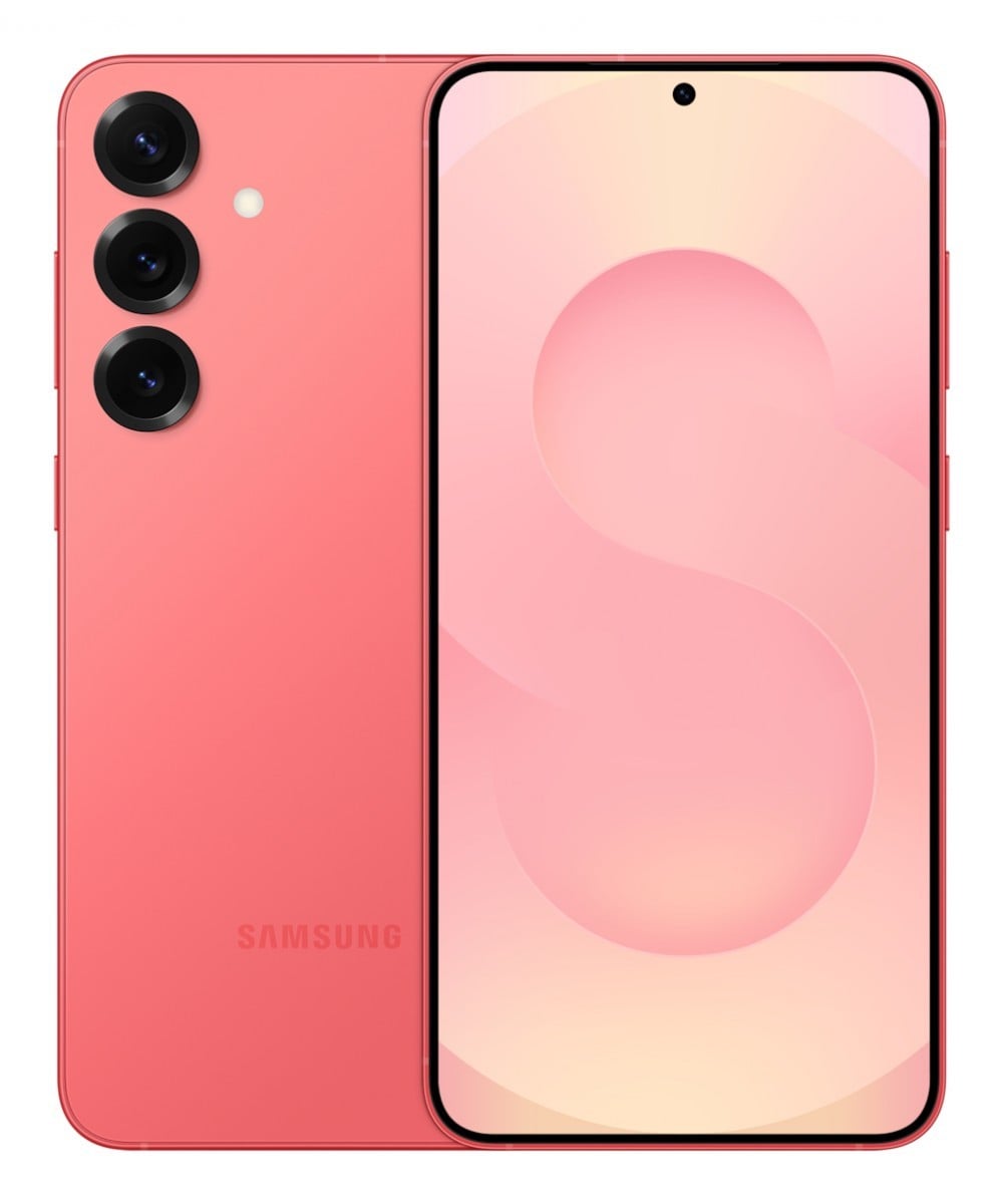 Samsung Galaxy S25+ SM-S936B/DS 17 cm (6.7") Dual SIM Android 15 5G USB Type-C 12 GB 256 GB 4900 mAh Coral, Vermelho